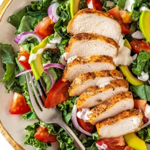 Warm Cajun Chicken Salad