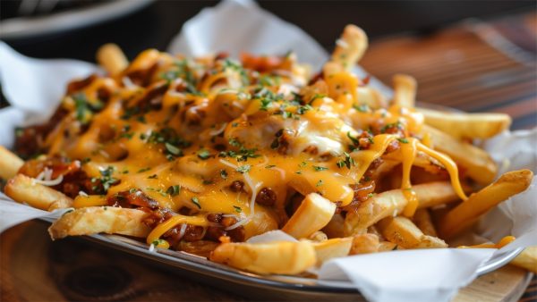 Topped Fries - Taco Mince, Taco Sauce & Cheese
