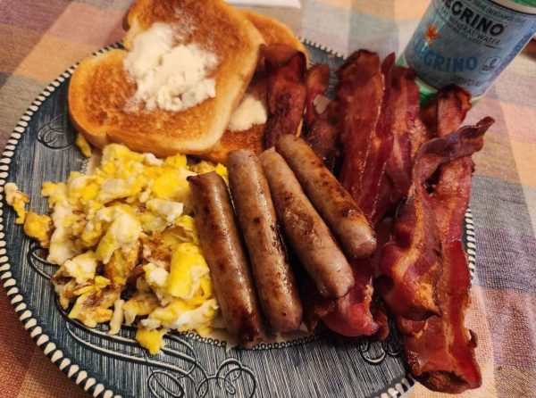 Gluten Free - Toasted Bacon, Sausages & Egg