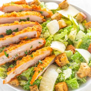 Crispy Chicken Caesar Salad