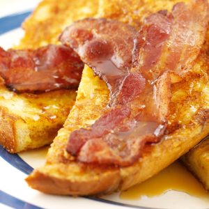 French Toast (Bacon & Maple Syrup)