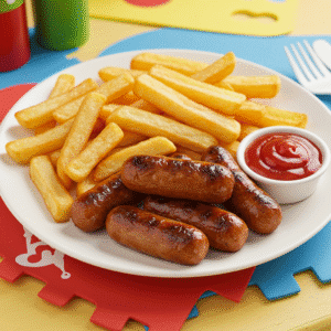 Kids - Sausages & Skinny Chips