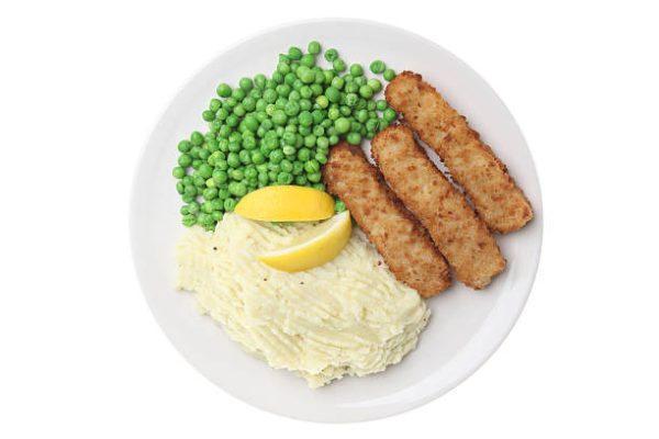 Kids - Fish Fingers, Mash & Peas